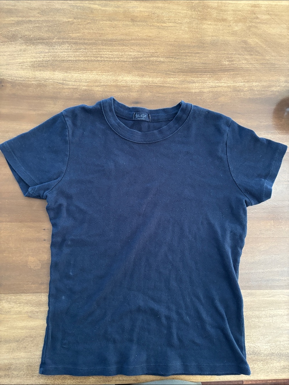 Brandy Melville Black Short Sleeve Crew Tee